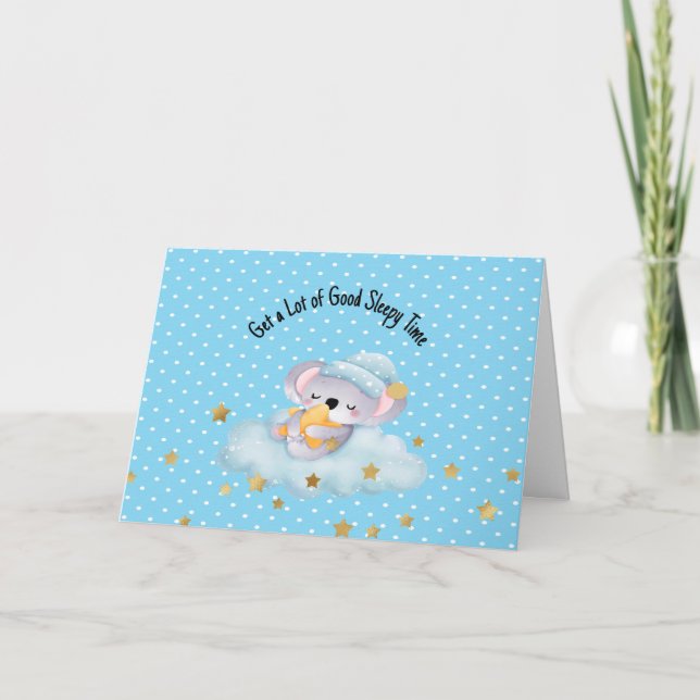 Get Well Card for Children with Koala (Front)