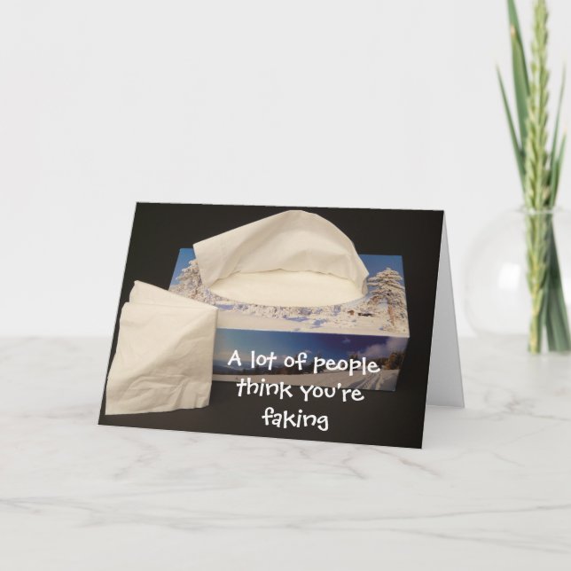 Get well card for someone you don't like (Front)