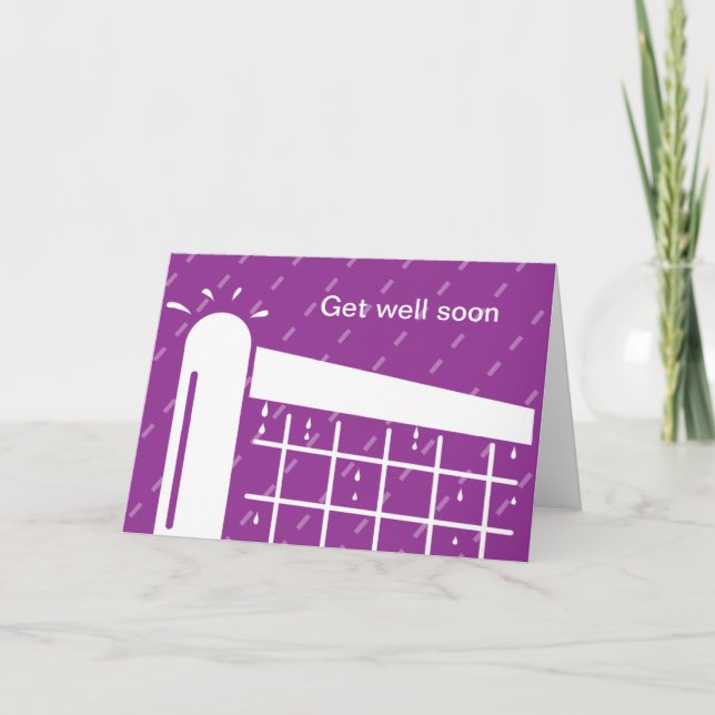 Get well card for tennis players (Front)