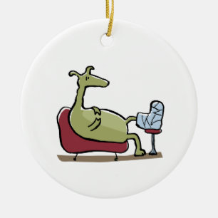 get well ceramic ornament