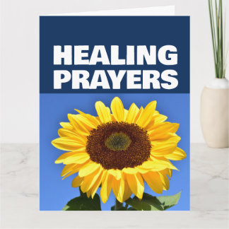 GET WELL CHRISTIAN GREETING BIBLE VERSE CARD