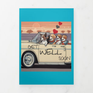 GET WELL Dogs Driving Card Activity program