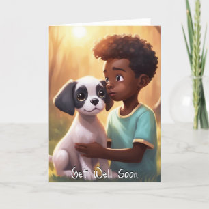Get Well - Folded Greeting Card