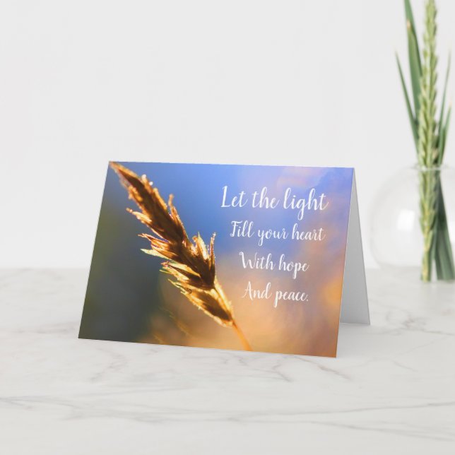 Get Well For Cancer Or Serious Illness Card (Front)