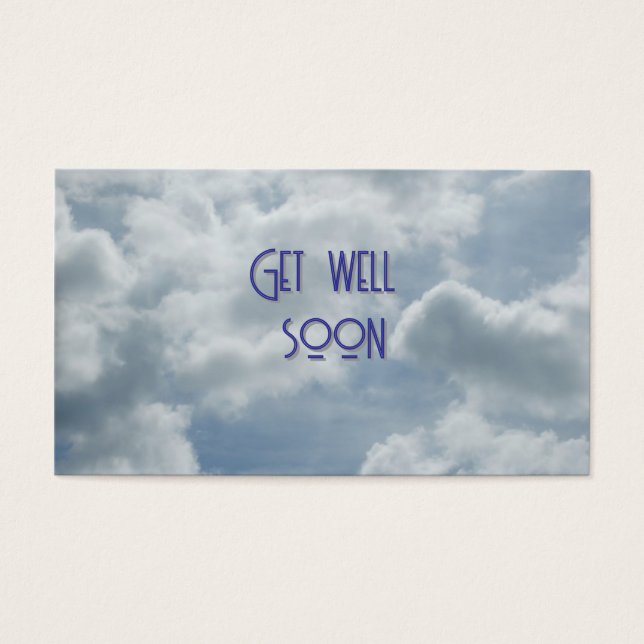 Get Well Gift Card (Front)