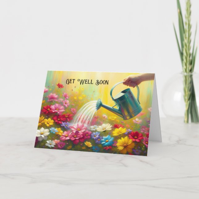 Get Well Greeting Card (Front)