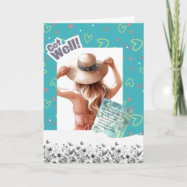 Get Well Greeting Card (Front)