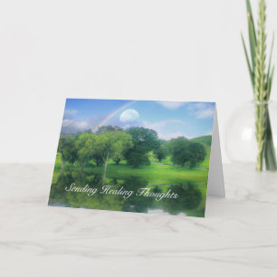 Get Well Healing Thoughts Card