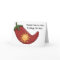 Get Well Hot Red Chili Pepper Card - Western