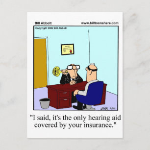 Get Well Humour Postcard