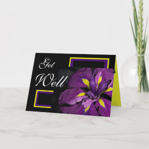 Get Well Iris Card