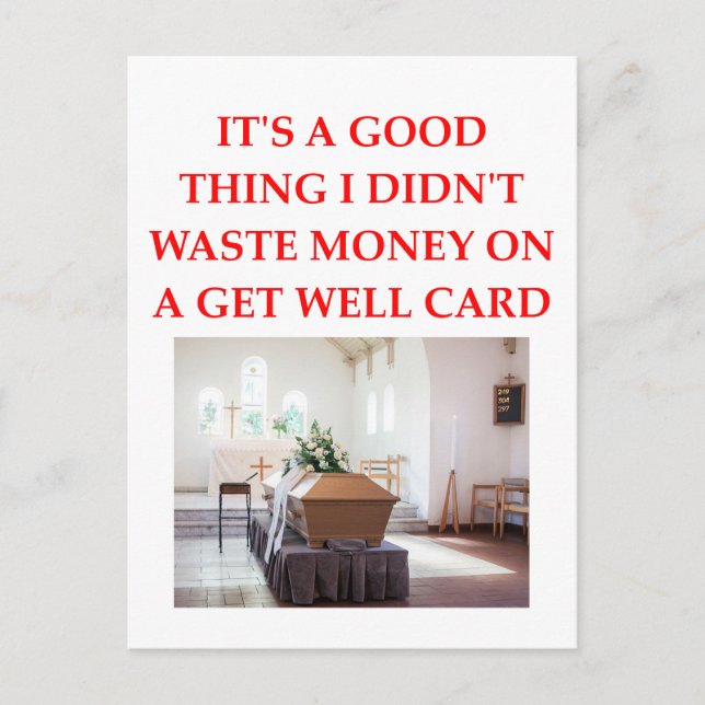 get well postcard (Front)