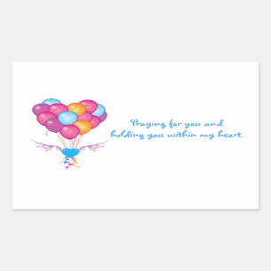 Get Well: Praying For You Sticker