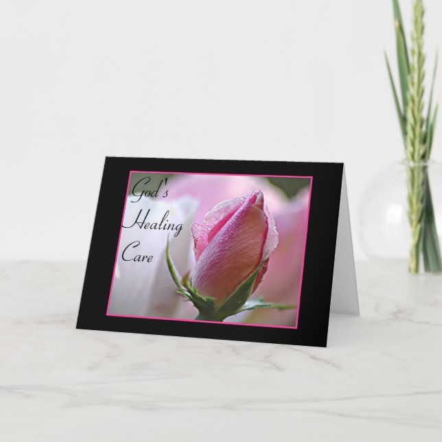 Get Well Rose Card (Front)