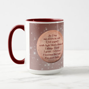 Get Well Sleep blessing design Mug