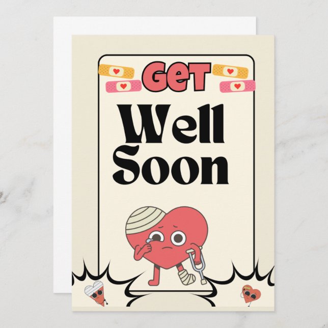 get well soon (Front/Back)