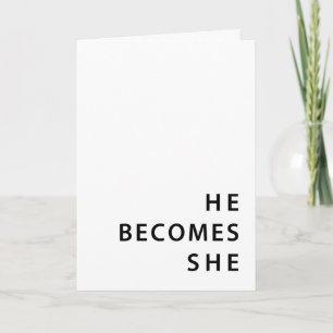 get well soon after gender change card