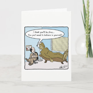 Get Well Soon: Bigfoot Card