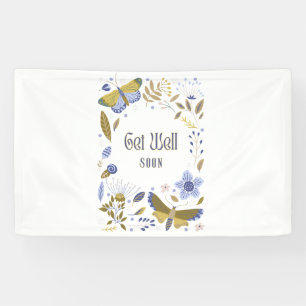 Get Well Soon Blues 3x5 Vinyl Banner