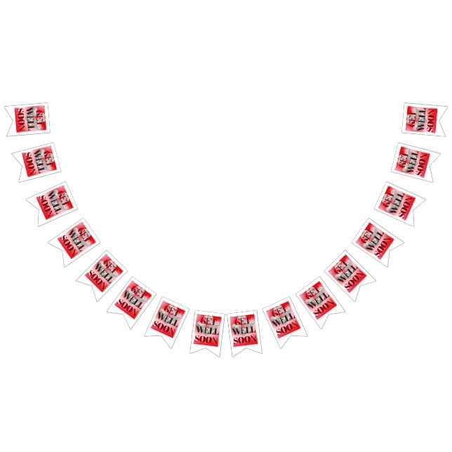 Get Well Soon Bunting Banner (All)