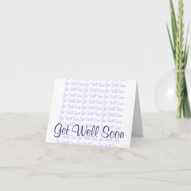 Get Well Soon Card (Front)
