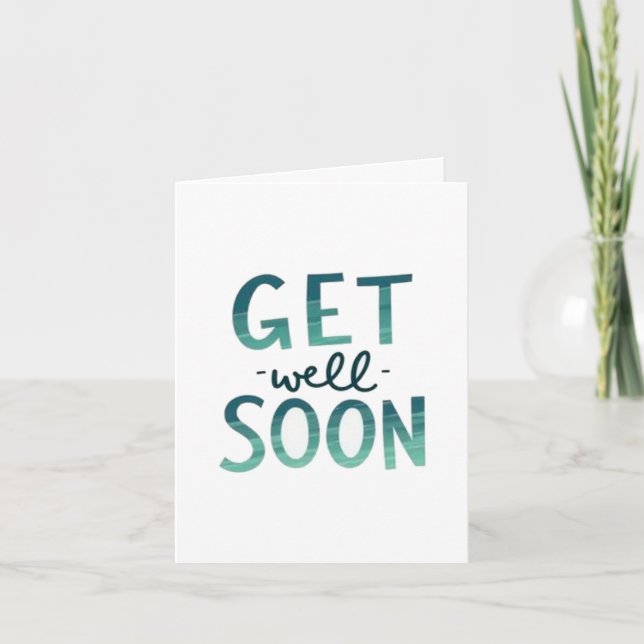 Get Well Soon Card (Front)
