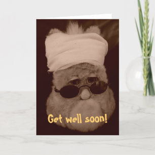 "Get well soon!" Card