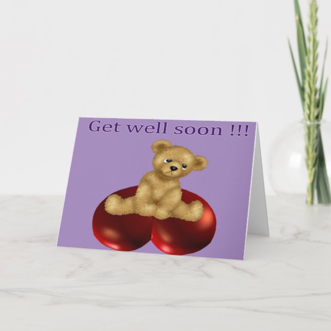 Get well soon card (Front)