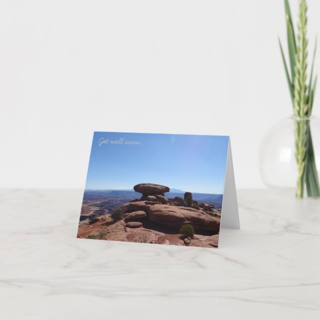 Get well soon card - Canyonlands (Front)
