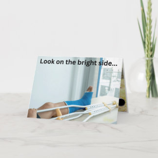 get well soon card for broken bone