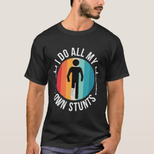 Get Well Soon Gift Knee Ankle Foot Injury Broken L T-Shirt