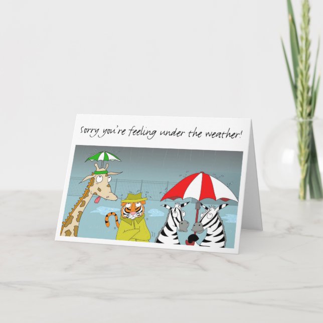 Get well soon greeting card (Front)