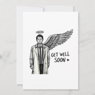 Get well soon  holiday card