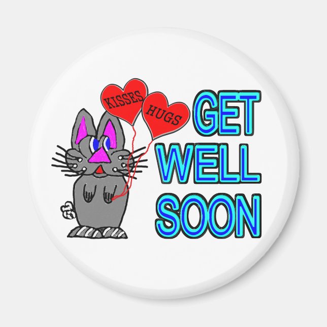 Get Well Soon Magnet (Front)