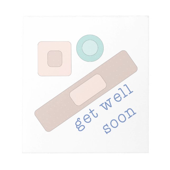 Get Well Soon Notepad (Front)