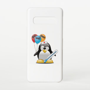 Get well soon. Penguin Nurse. Samsung Galaxy Case