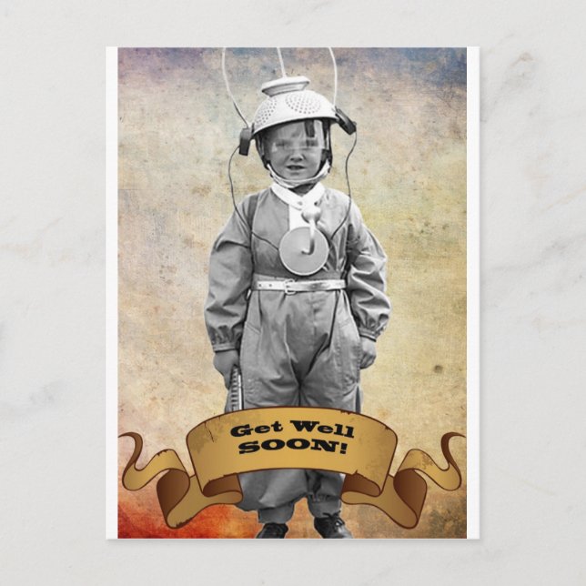 Get Well Soon! Postcard (Front)