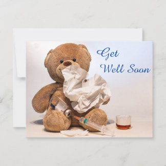 Get Well Soon Postcard