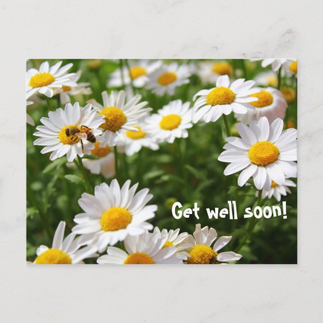 Get well soon postcard (Front)
