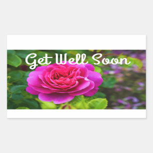 Get Well Soon Princess Anne Rose #1 Stickers