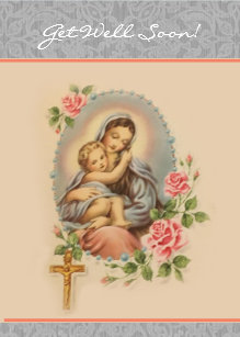 Catholic Get Well Cards Well Wishes Cards Zazzle Ca