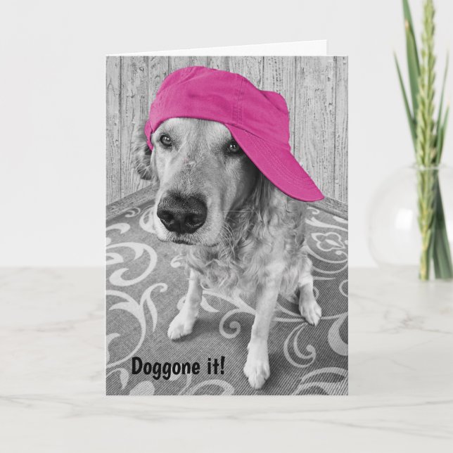 Get Well Soon Retriever Card (Front)