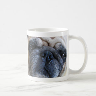 Get Well Soon Sick Pug Dog Coffee Mug