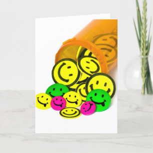 Get Well Soon smile pills Card