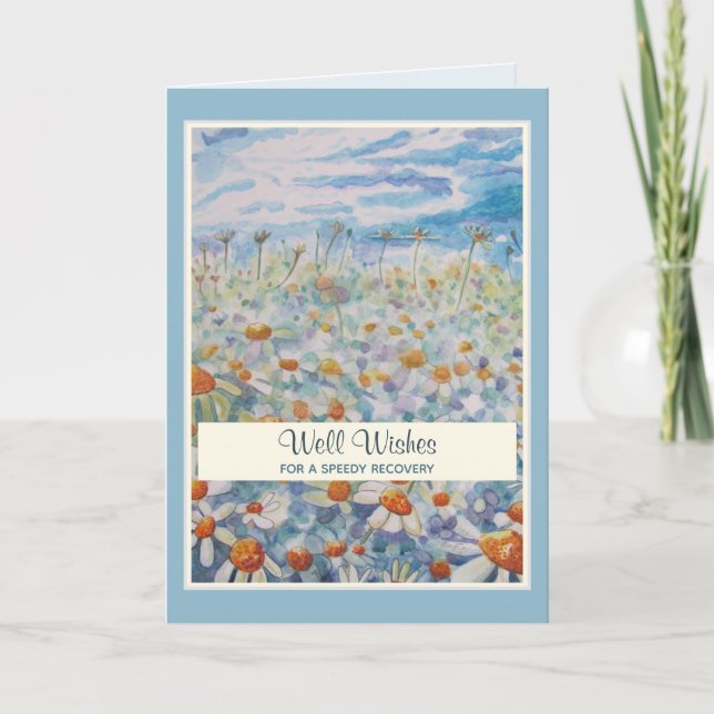 Get Well Soon Speedy Recovery Card (Front)