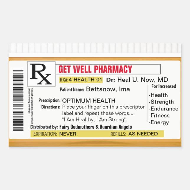 Get Well Soon Sticker (Front)