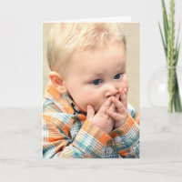 Get Well Soon Surprised Little Boy