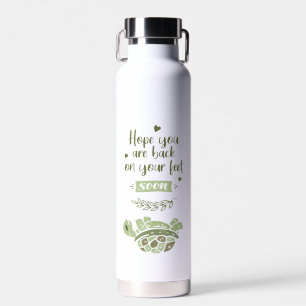 Get Well Soon Wishes Post Surgery Sympathy Water Bottle