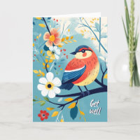 Get Well Spring Bird