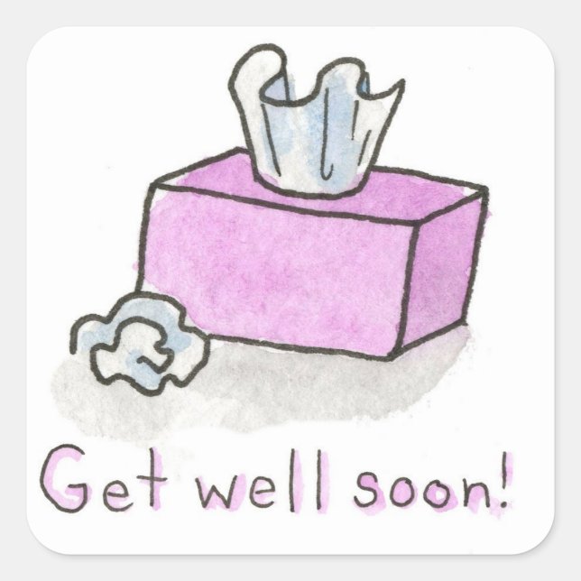 Get Well Stickers (Front)